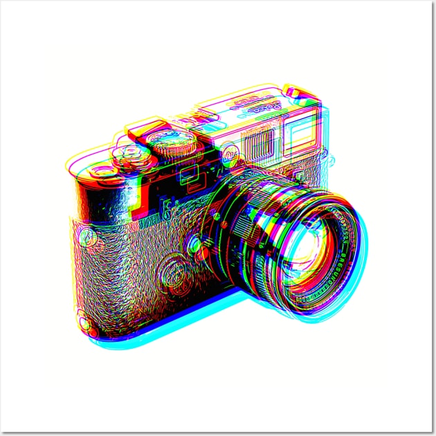 Classic Leica Camera Tribute Design Wall Art by DankFutura